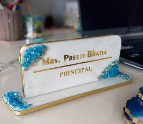 Personalized desk nameplate thumb 4